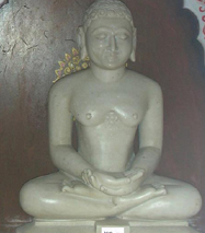 Iconography of Shreyansanath Bhagwan